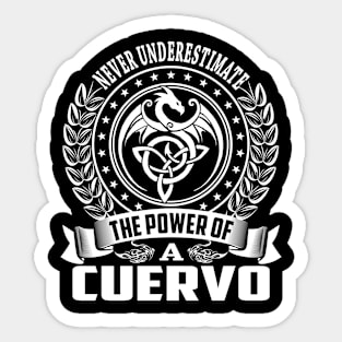 CUERVO Sticker